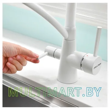 Смеситель Paulmark Siegen Si213111-431TW (белый матовый) картинка 5
